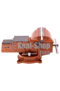 Тиски Sparta слесарные 150мм поворотные с наковальней