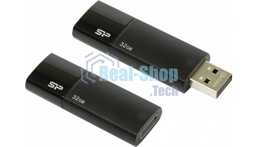 Флешка USB 32Gb Ultima U05 SP032Gb,UF2U05V1K USB 2.0, черный