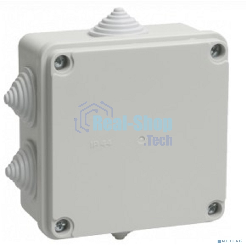 Коробка распаячная ОП 100х100х50 IP55 KM41234 ИЭК UKO11-100-100-050-K41-55