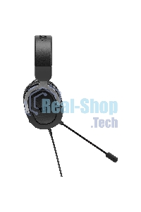 Игровые наушники ASUS TUF Gaming H1 WL черные (2.4 ГГц, 7.1 виртуально, 40мм, неодимовые магниты, 32 Ом, 20~20000 Гц, микрофон, USB-C, PC, Mac, PS4, Nintendo Switch, Xbox One, 90YH0391-B3UA00)