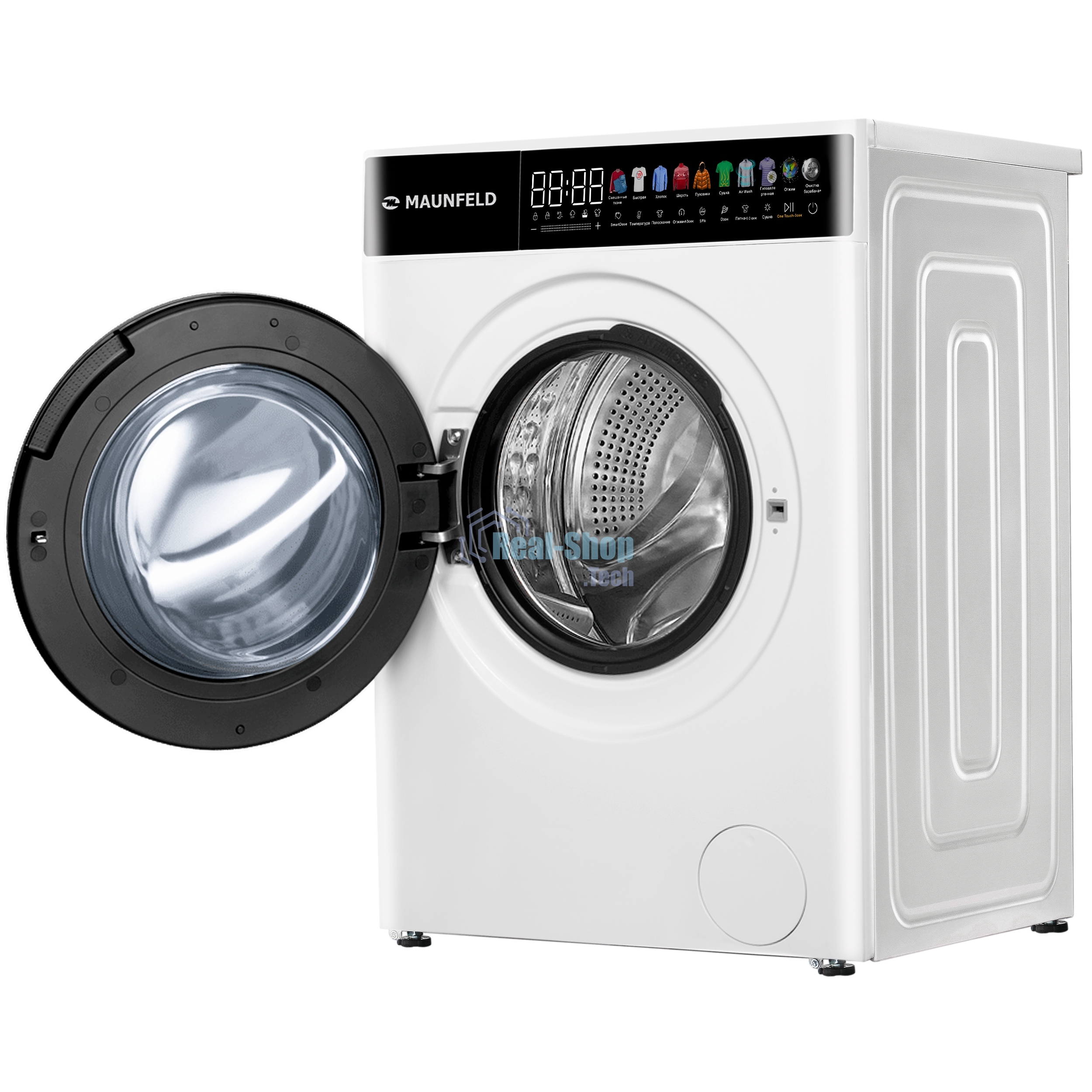 Стирально-сушильная машина Maunfeld MFWD14116WH05 (КА-00022815) белый, загрузка фронтальная 11 кг, 1400 об/мин., класс: В