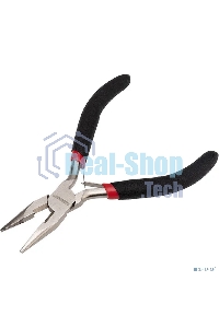 Тонкогубцы Rexant мини 120 мм никелированные, авторазжим, обливные рукоятки