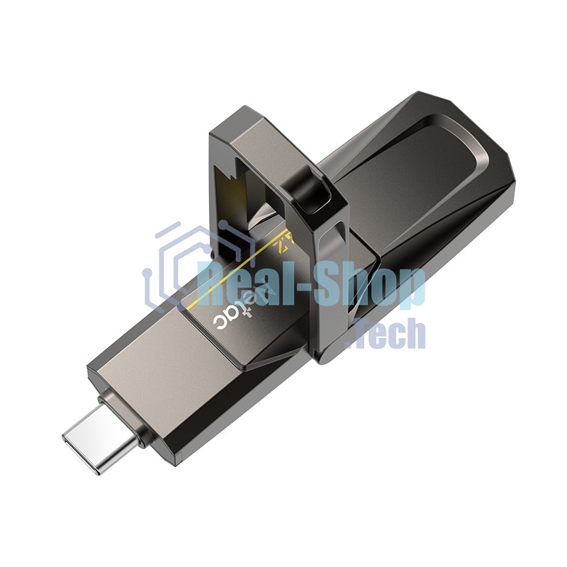 Флешка USB Netac US5 NT03US5C-512G-32TA 512Gb USB 3.2+TypeC Solid State Flash, up to 550MB/500Mb/s