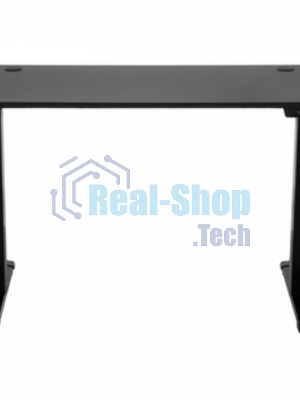 Стол для компьютера Eureka ERK-EHD-4801-B-V1 столешница ЛДСП черный каркас черный