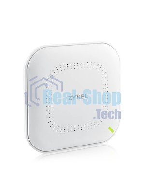 Точка доступа Zyxel NebulaFlex NWA50AX PRO, WiFi 6, 802.11a/b/g/n/ac/ax (2,4 и 5 ГГц), MU-MIMO, антенны 3x3, до 575+2400 Мбит/с, 1xLAN 2.5GE, PoE, без поддержки Captive portal и WPA-Enterprise, защита от 4G/5G, БП в комплекте