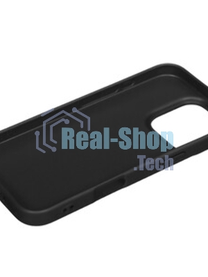Чехол (клип-кейс) BoraSCO для Apple iPhone 16 Pro Microfiber Case черный (73691)