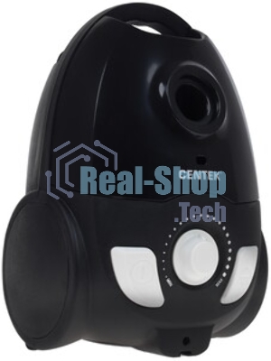 Пылесос Centek CT-2514 черный, 380/2100 Вт, уборка сухая, пылесборник мешок 2.5 л