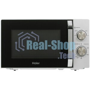 Микроволновая печь Haier HMB-MM208SA серебристый/черный, 20 л, 800 Вт, переключатели - поворотный механизм