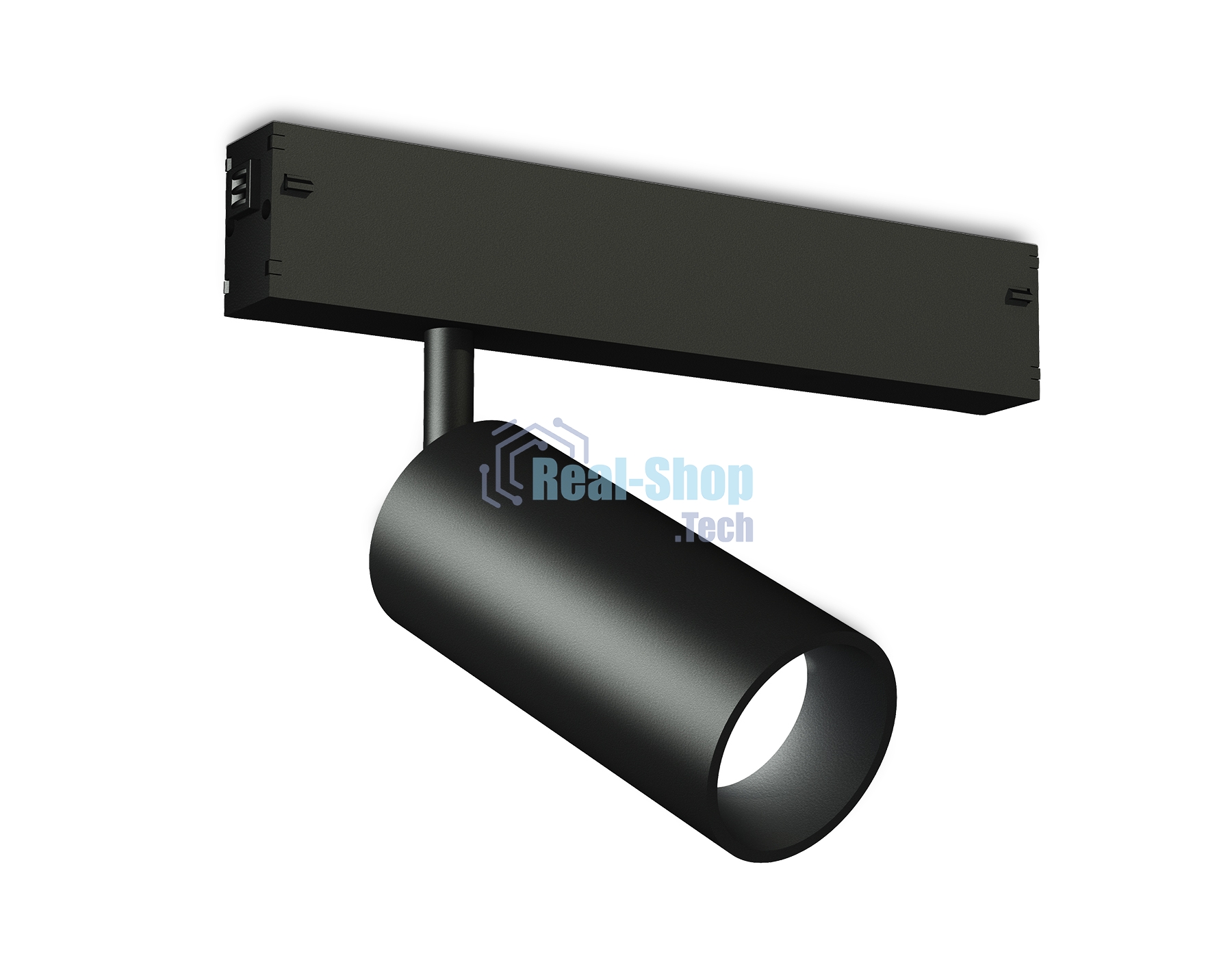 Светильник светодиодный трековый для шинопровода Magnetic Ambrella light GL1620 BK черный IP20 12W 4200K 220V 36° D45*100 (Без ПДУ)