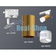 Светильник Ambrella light XT6327003 PYG/SWH/FR золото желтое полированное/белый песок/белый матовый MR16 GU5.3