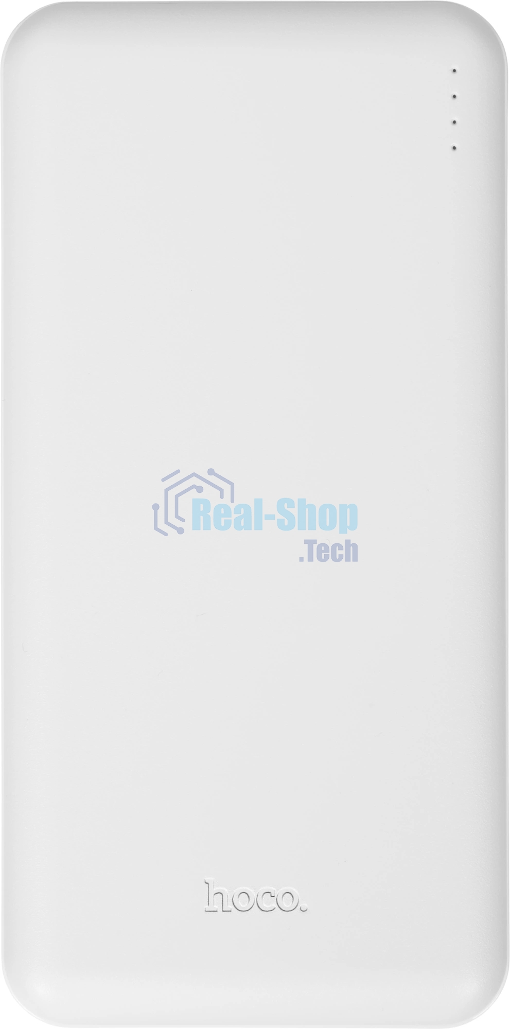 Портативный аккумулятор Hoco J100 High-ranking 10000mAh 2.1A 2xUSB-A белый (J100 HIGH-RANKING WHITE)