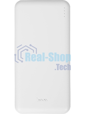 Портативный аккумулятор Hoco J100 High-ranking 10000mAh 2.1A 2xUSB-A белый (J100 HIGH-RANKING WHITE)