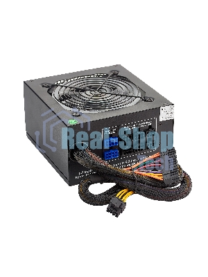 Блок питания ExeGate EVO800 (EX280441RUS), 800Вт, 120мм, модульный, черный