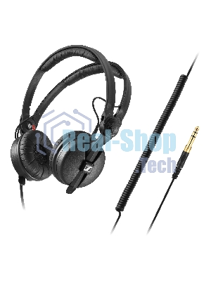 Проводные наушники Sennheiser HD 25 PLUS черный, накладные, Jack 3.5 мм