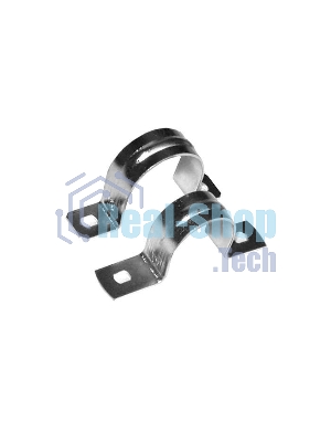 Скоба креп. метал. оцинк. двухлап. d25 (уп.25шт) Рувинил С21425