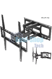 Кронштейн для ТВ ARM MEDIA COBRA-51 черный (max VESA 400x400 мм., настенный, наклонно-поворотный, max 35 кг)