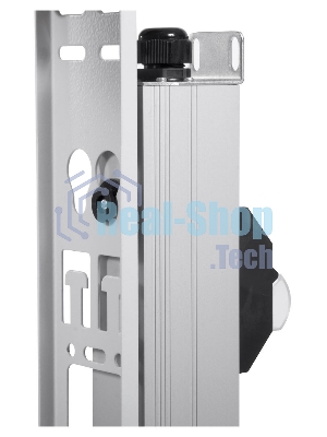 Блок силовых розеток Rem Rem-32, Shuko х 16, IEC 60320 С19 х 8, вход колодка, 1463х45х45 мм (ВхШхГ), 32А, автомат + амперметр, черный, без шнура