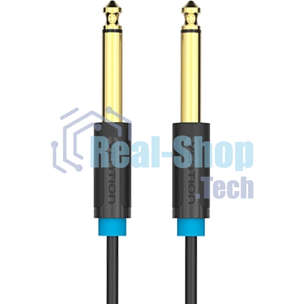 Кабель Vention аудио Jack 6,35 мм M/6.35 M - 1 м