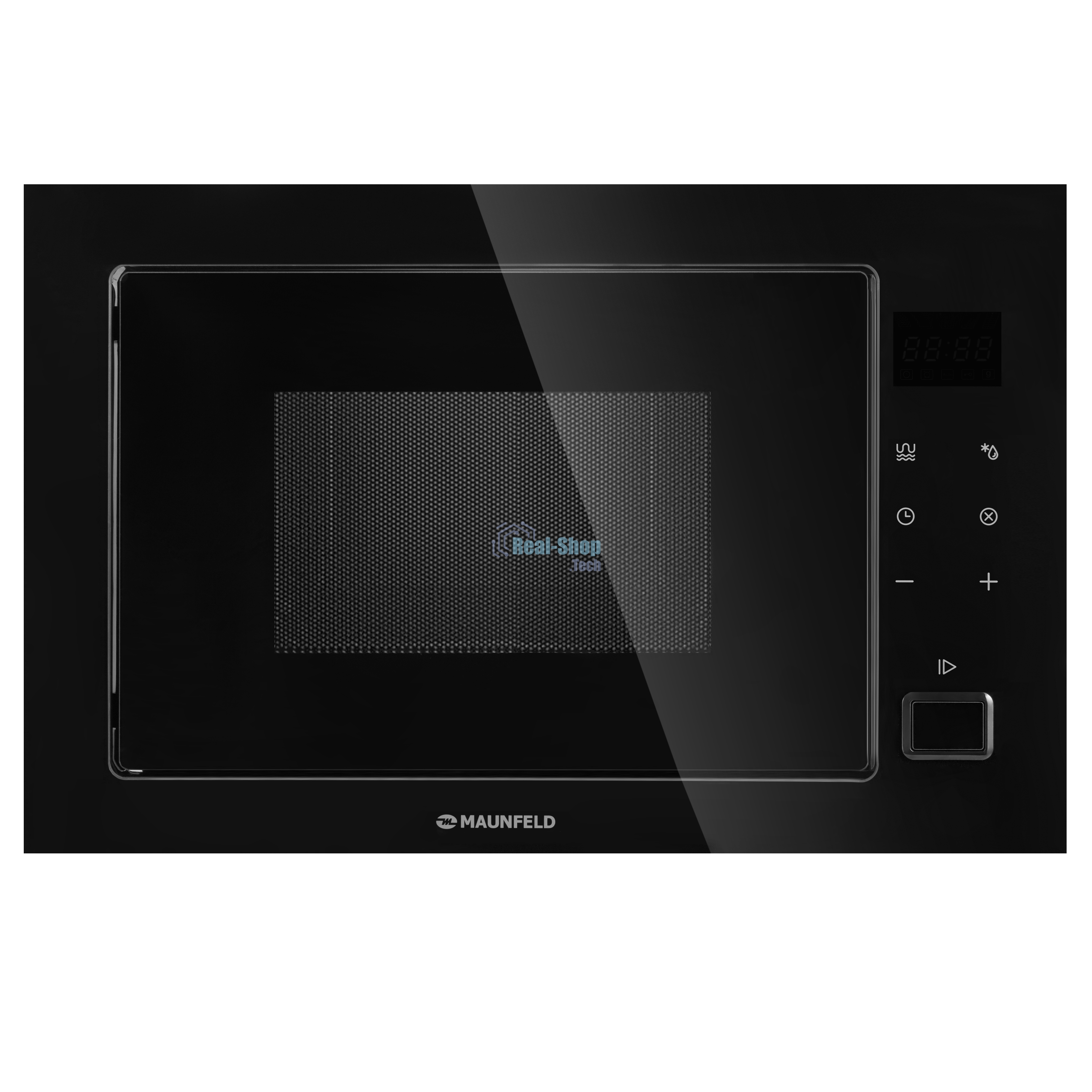 Микроволновая печь встраиваемая Maunfeld MBMO925SGB11 черный, 25 л, 1000 Вт, переключатели - сенсор