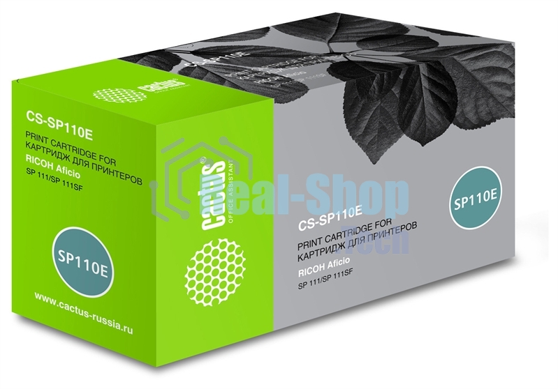 Картридж лазерный Cactus CS-SP110E черный (2000 стр.) для Ricoh Aficio SP 111/SP 111SF