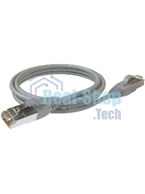 Патч-корд Sysmatrix PC 4545.5ES26.3LSZHGY F/UTP RJ-45 вил.-вилка RJ-45 кат.5E 3м серый LSZH
