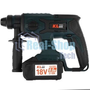 Перфоратор Klpro KLPM18BH-80, SDS-plus, 18 В, 1,7 Дж, от аккумулятора