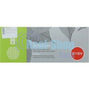 Картридж лазерный Cactus CS-PC-211EV PC-211EV черный (1600 стр.) для Pantum P2200/P2207/P2500/P2507/P2500W/M6500/M6550/M6607