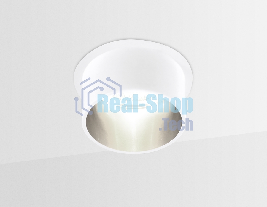 Светильник Ambrella light TN200 WH/CH белый/хром GU5.3 D68*55