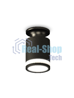 Светильник Ambrella Light XS6302113 SBK/PBK/FR черный песок/черный полированный/белый матовый MR16 GU5.3 (N6902, C6302, N6221)