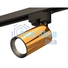 Светильник Ambrella light XT6327010 PYG/SBK золото желтое полированное/черный песок MR16 GU5.3 (A2521, C6327, N6102)