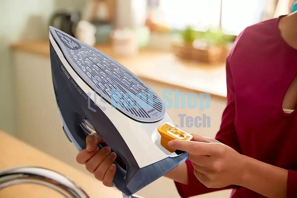Утюг Philips DST7030/20 синий, 2800 Вт, 50 г/мин, 250 г/мин, 300 мл
