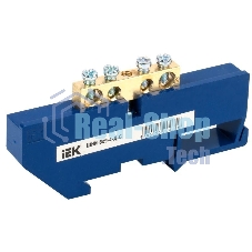 Шина нулевая на DIN-изол. ШНИ 6х9-4-Д-С ИЭК YNN10-69-4D-K07