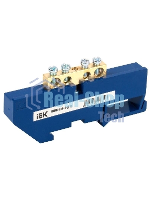 Шина нулевая на DIN-изол. ШНИ 6х9-4-Д-С ИЭК YNN10-69-4D-K07