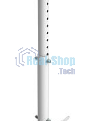 Кронштейн Wize WPB-W белый Потолочные, Макс. крепежное расстояние 260х260, макс. вес нагрузки 12 кг, Наклон,поворот °+/-15, расстояние от стены/потолка 43-64 см