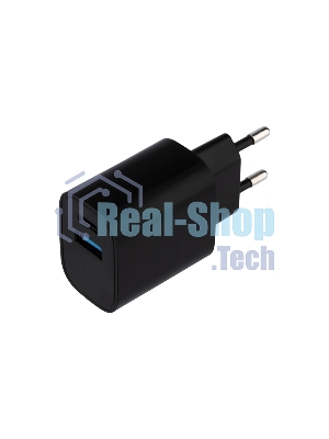 Сетевое зарядное устройство Rexant USB + Type-C, 5V, 2.4 A, черный
