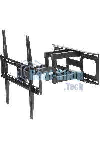 Кронштейн для ТВ ARM MEDIA COBRA-51 черный (max VESA 400x400 мм., настенный, наклонно-поворотный, max 35 кг)