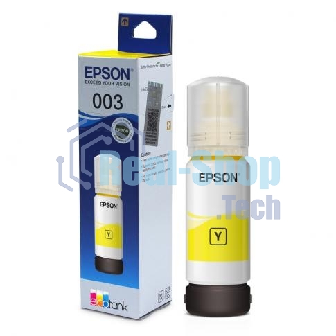 Чернила Epson C13T00V498 желтый (65 мл) для L11050, L1110, L1210, L3101, L3110, L3156, L3210, L3215, L3216, L3250, L3256, L3258, L3260, L3550, L3556, L5290