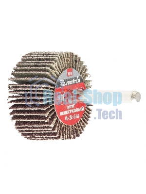 Круг лепестковый Matrix для дрели, 40 х 20 х 6 мм, P 80