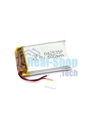 Аккумулятор Li-Pol (батарея) 4*25*35мм 2pin 3.7V/500mAh