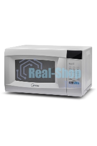 Микроволновая печь Midea EM720CKE белый, 20 л, 700 Вт, переключатели - сенсор