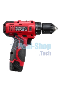 Дрель-шуруповерт аккумуляторная MTX MCDL-12-02P, Аккумуляторная, 12В, 2 АКБ, Кейс