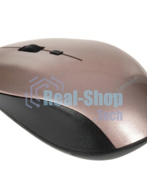 Мышь беспроводная Gembird MUSW-250-3 розовый, 1600 dpi, радиоканал, USB, кнопки - 4