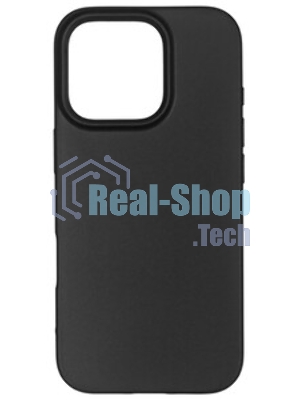 Чехол (клип-кейс) BoraSCO для Apple iPhone 16 Pro Microfiber Case черный (73691)