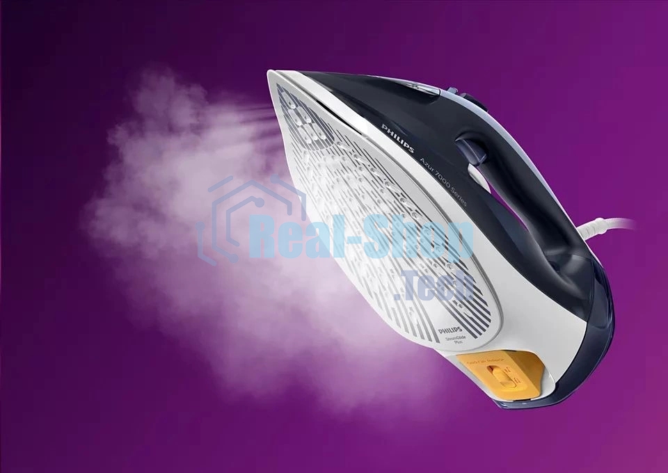 Утюг Philips DST7030/20 синий, 2800 Вт, 50 г/мин, 250 г/мин, 300 мл