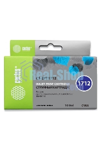 Картридж струйный Cactus CS-EPT1712 17XL голубой (10 мл) для Epson Expression Home XP-33/103/203/207/303/306/403/406