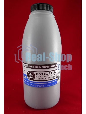 Тонер Kyocera TK-1140, FS-1035/1135MFP, M2035/M2535 (фл. 300г) B&W Premium (Tomoegawa) фас Россия