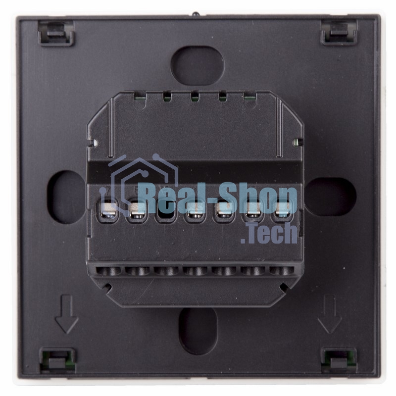 Терморегулятор сенсорный программируемый Rexant, R300B, черный