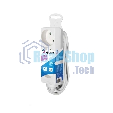 Удлинитель Космос 3х1.5 м без заземл. 16А IP20 ПВС 2х1