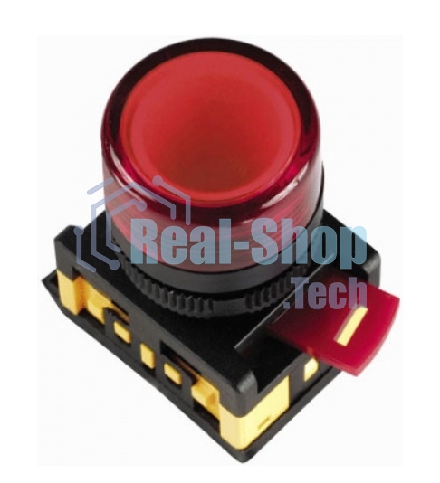 Арматура светосигнальная AL-22TE красн. цил. ИЭК BLS30-ALTE-K04