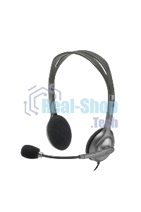 Гарнитура проводная Logitech Headset H111 Stereo grey (981-000594/981-000593/981-000588)